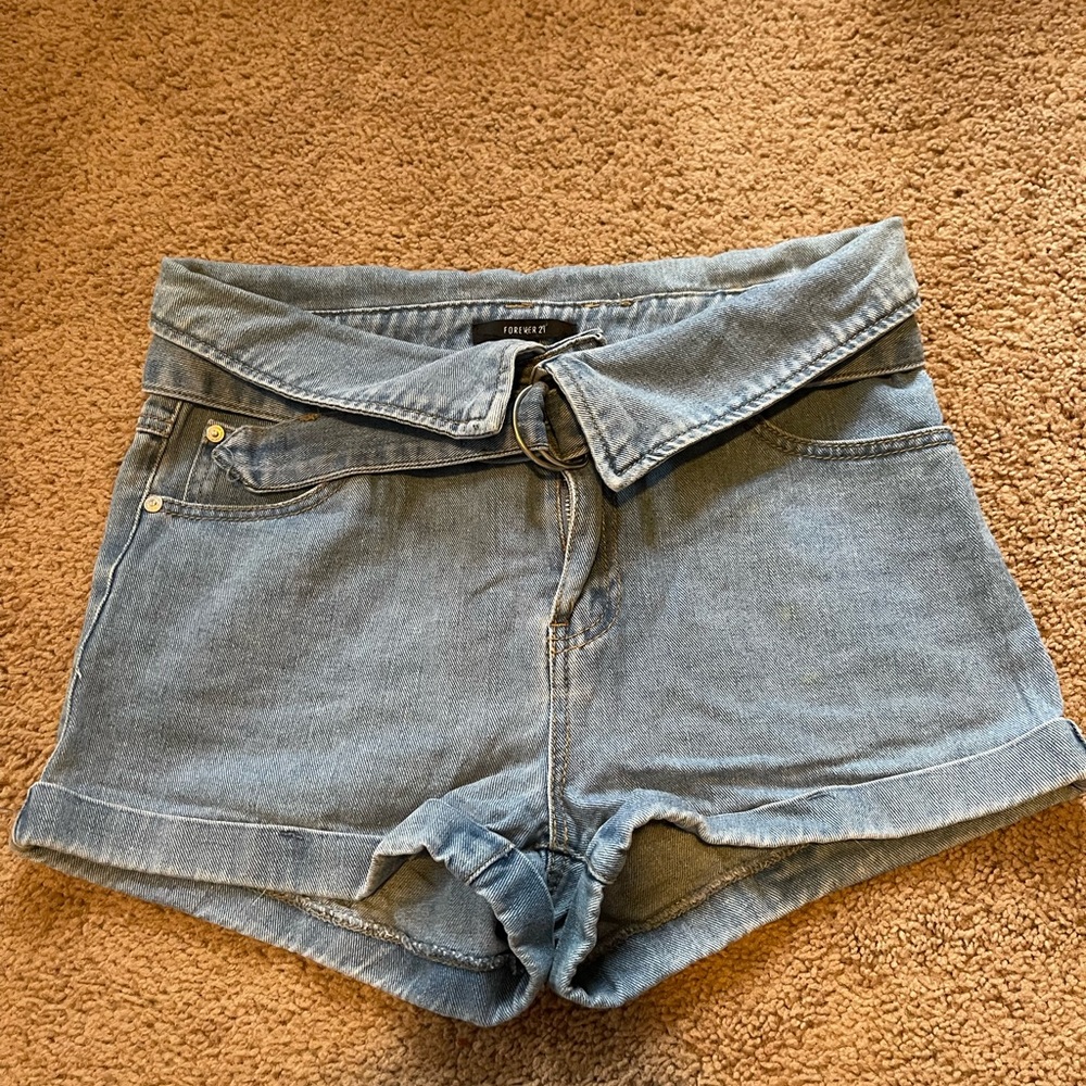 Forever 21 denim shorts